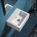 SIMAS Frozen Раковина 43х33.5 см, без отв., цвет: белый. FZ14bi*0