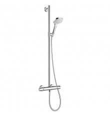 HG 27 248 400 Croma Select E Душевая система SemiPipe Multi для душа, с терм., БЕЗ верхнего душа 27248400