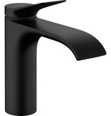 Смеситель для раковины Hansgrohe Vivenis 110 75020670 матовый черный