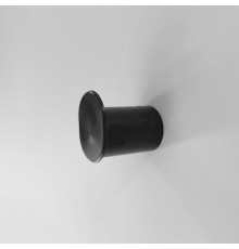 Agape Dot line Крючок подвесной, цвет: черный. ADTL0458N