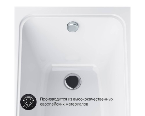 W90A-170-070W-A1 Ванна акриловая 170х70 см W90A-170-070W-A1 Ванна акриловая 170х70 см
