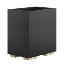 Gessi Inverso Accessories Корзина для мусора, цвет: черный/Warm Bronze Br PVD. 20991#726