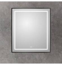 Зеркало BelBagno Kraft 80x70, с подсветкой, с подогревом, черный