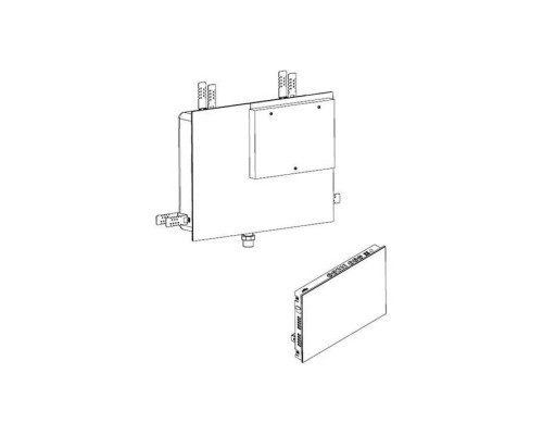 Effegibi Nuvola Smart Power Парогенератор 45 INSIDE Glass 3,5-4,5 м3 со встраиваемой частью, цвет: белое стекло. HA IN 01 0002 Effegibi Nuvola Smart Power Парогенератор 45 INSIDE Glass 3,5-4,5 м3 со встраиваемой частью, цвет: белое стекло. HA IN 01 0002