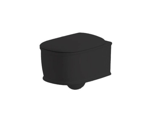 Artceram Atelier Унитаз 36х52см., подвесной, Rimless, цвет: черный. ATV001 03 00