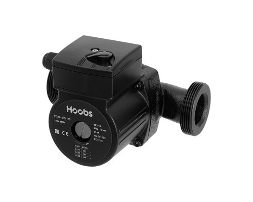 Насос циркуляционный Hoobs CT 32-80S 180мм 245Вт 1х220В 50Гц (с гайками). 08107H Насос циркуляционный Hoobs CT 32-80S 180мм 245Вт 1х220В 50Гц (с гайками). 08107H