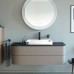 Duravit Happy D.2 Plus Тумба подвесная 130x55х40.8см., с 2 ящиками, цвет: stone grey satin matt. HP497209292, HP031KM8080