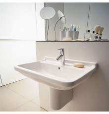 Duravit  Starck 3 Раковина 60х45см., 1 отв., с полупьедесталом, цвет: белый. 0300600000,  0865170000