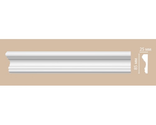 Молдинг гладкий DECOMASTER 97174F гибкий (85*25*2400мм) Молдинг гладкий DECOMASTER 97174F гибкий (85*25*2400мм)