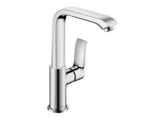 HG 31 187 000 Metris Смеситель для раковины 230 мм, Push-Open, поворотный, 5 л/мин 31187000