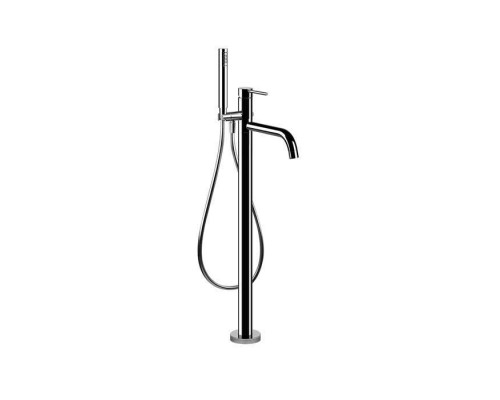 Gessi Emporio Via tortona Смеситель для ванны, напольный, с душевой лейкой, цвет: хром. 24943#031