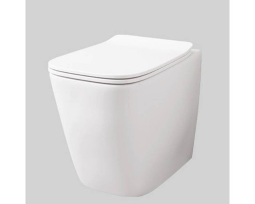 Artceram A16 Унитаз напольный 36х52 см, турбо смыв the.reel, saniglaze, цвет: белый матовый. ASV007 05 00