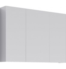 AQ MC.04.10 МС Шкаф зеркальный с тремя дверьми на петлях с плавным закрыванием, белый, 1000х700х15мм MC.04.10