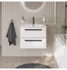 Тумба под раковину Cezares Eco Cer-N 60 bianco lucido, без ручек