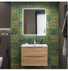 Мебель для ванной комнаты BelBagno Marino-cer-n 70 подвесная, rovere bianco