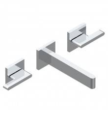 THG ICON-X METAL Agrave; MANETTES Смеситель для раковины, настенный, цвет: хром. U7H-A02-40GB