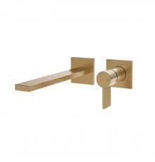 Gessi Inverso Diamantato Смеситель для раковины, настенный, цвет: Warm Bronze Br PVD. 73688#726