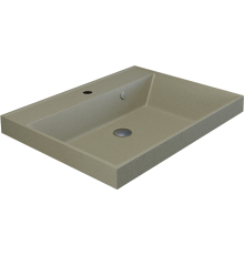 Раковина Uperwood Classic Quartz 291030013 60 см, матовая бежевая, десерт
