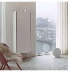 Duravit XViu Шкаф подвесной 50x36x177см с 3 стеклянными полками, 1 дверь, (петли слева), цвет: champagne matt/white high gloss. XV1336LB122,  XV9714B1