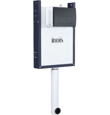 Смывной бачок скрытого монтажа IDDIS Optima Home OPH0MBCi32K кнопка смыва матовая черная
