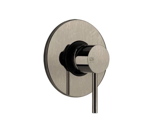 Gessi Emporio Via tortona Смеситель для душа, встраиваемый, на 1 позицию, цвет: Finox Brushed Nickel. 18761#149