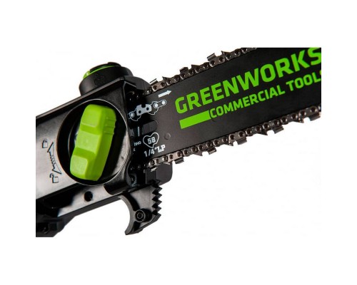 Высоторез (сучкорез) аккумуляторный Greenworks 82V,25 см, б/щ (без АКБ и ЗУ) Высоторез (сучкорез) аккумуляторный Greenworks 82V,25 см, б/щ (без АКБ и ЗУ)