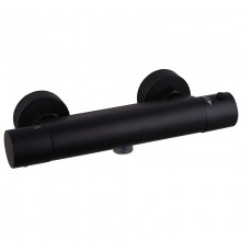 Термостатический смеситель Melodia della vita Rock MDV32005bk черный