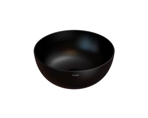 Globo T-Edge Раковина-чаша накладная 37xh16см, цвет: черный матовый. B6T37.AR Globo T-Edge Раковина-чаша накладная 37xh16см, цвет: черный матовый. B6T37.AR