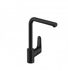 Hansgrohe Focus Кухонный смеситель для кухни, 280, однорычажный, цвет: черный матовый. 31817670