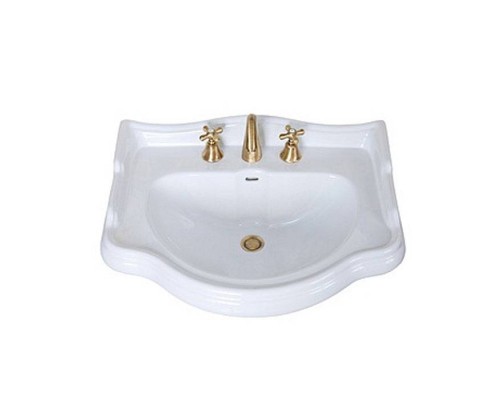 Kerasan Retro 69 Раковина 69х52 см, 3 отв., цвет: белый. 104601*3