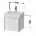 Duravit XSquare База подвесная 48.4x46x39.7см с раковиной, 1 выдвижное отделение, цвет: глянцевый белый. XS405902222,  23535000401