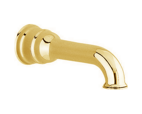 CISAL Излив настенный 220 мм для ванны, цвет: золото. AR00024224