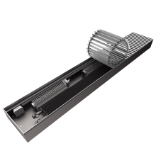 Внутрипольный конвектор КЗТО Бриз В 26080 3000 Конц прав 24В FCM/БП36 U (5Ал 12) БРВ260803000КП24ВFCM/БП36U5АЛ12