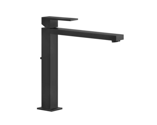 Gessi Rettangolo Смеситель для раковины, 1 отв., с донным клапаном, цвет: Black XL. 11923#299