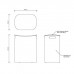 Decor Walther All in Корзина для белья, напольная, цвет: черный матовый. 0615260