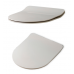 Kerasan Flo Сиденье SLIM, микролифт, цвет: белый/хром. 319101