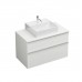 Burgbad  Eqio Комплект мебели 1000х550х600 мм с крам.умыв. квадратным, цвет белый, с 1 отв под смес., 2 ящика, ручки G0252, цвет: белый матовый. SGUP100F2009GO252C0001*1