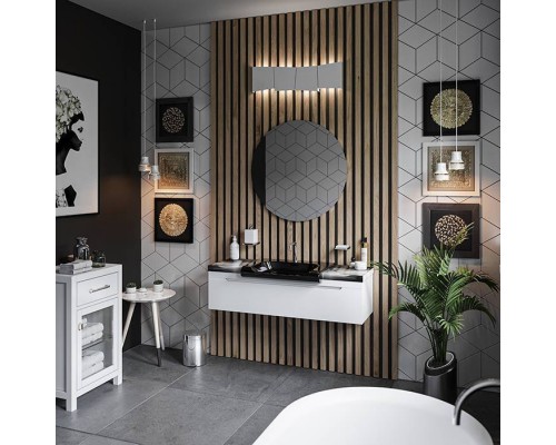 Kerasan Inka Project INKA Раковина 60х40 см, 1 отв., цвет: черный матовый. 341701, 341131*1 Kerasan Inka Project INKA Раковина 60х40 см, 1 отв., цвет: черный матовый. 341701, 341131*1