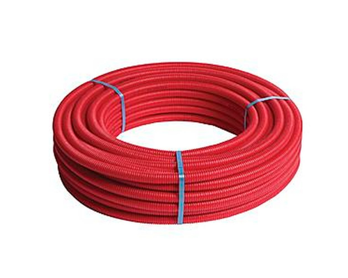Гофра красная HENCO, Ø20 (ID25,2-OD30,75), бухта 50 метров 50-MR20