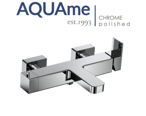 Смеситель для ванны AQUAme Savona полированный хромированный AQM6812CR