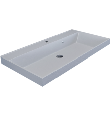 Раковина Uperwood Classic Quartz 291030009 90 см, матовая белая, жасмин