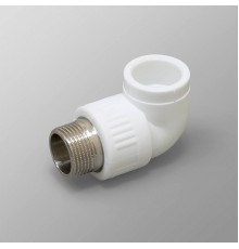 Угол Fusitek 90° комбинированный НР, диаметр: 25Х3/4мм FT04504