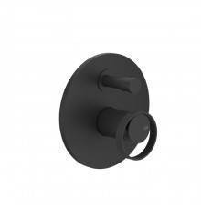 Gessi Anello Смеситель для душа, встраиваемый, на 2 выхода, (внешние части), цвет: Black XL. 63377#299