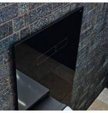 TECELux для установки унитаза -биде (DURAVIT) с верхней панелью из черного стекла с механическим блоком управления  и нижней панелью стекло черное. 9650005,  9650107