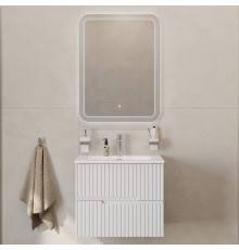 Мебель для ванной комнаты Cezares Duet 60 bianco lucido, раковина Cezares CZR-8073-60
