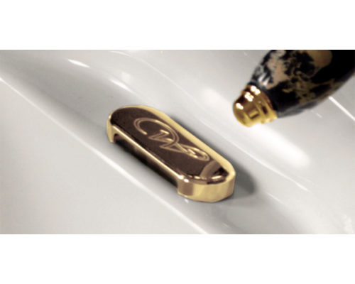 Kerasan Waldorf Заглушка для перелива, цвет золото. 811391oro