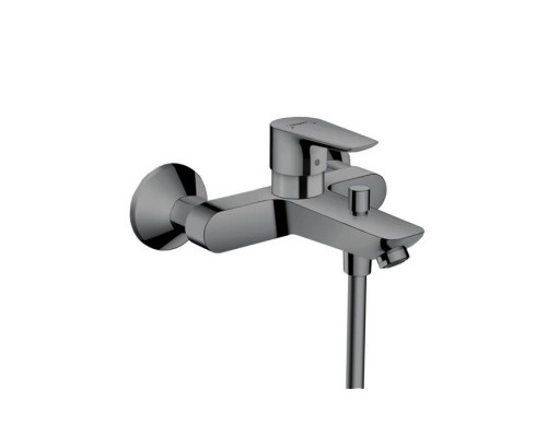 Hansgrohe Talis E Смеситель для ванны настенный, излив 194мм, цвет: шлифованный черный хром. 71740340 Hansgrohe Talis E Смеситель для ванны настенный, излив 194мм, цвет: шлифованный черный хром. 71740340
