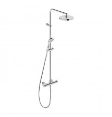 Duravit B.2 Душевая колонна с термостатическим смесителем, верхним душем, штангой и лейкой, цвет: хром. B24280008010