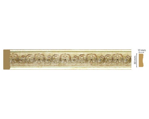 Молдинг DECOMASTER 165-281 ДМ (30*10*2400 мм) Молдинг DECOMASTER 165-281 ДМ (30*10*2400 мм)