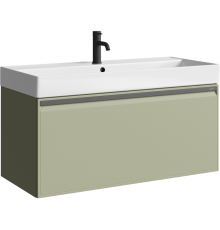 Pureтумба под умывальник, цвет шалфей зеленый, PUR0110SH, ТМ «AQWELLA» PUR0110SH